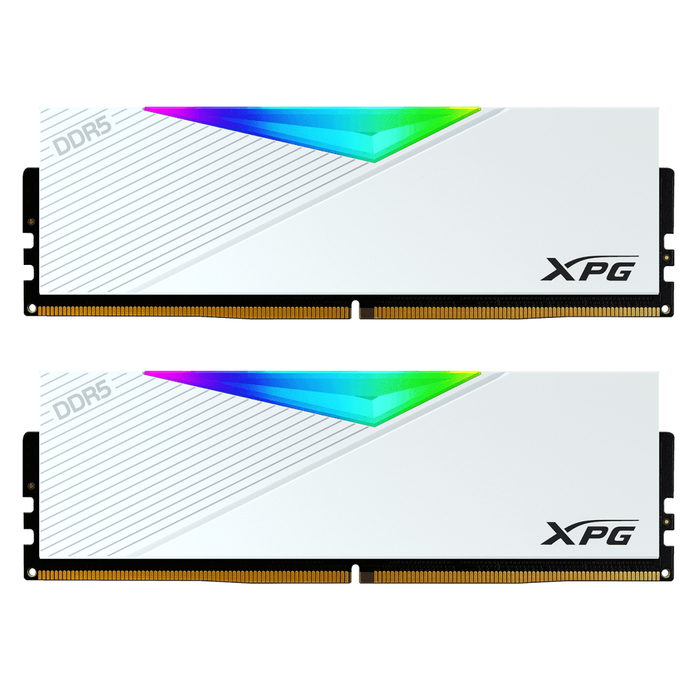 XPG Lancer RGB 32GB (1 x 32GB) DDR5 6000MHz CL30-40-40 1.35V Desktop RAM – White (AX5U6000C3032G-CLARWH) - Image 7