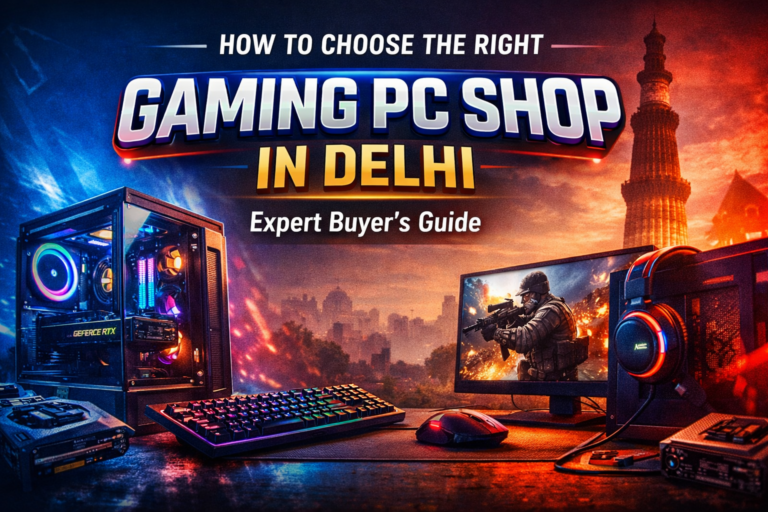 How to Choose the Right Gaming PC Shop in Delhi (Expert Buyer’s Guide)